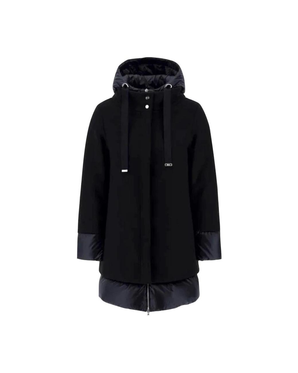 Herno A-Shape Jas in het Black
