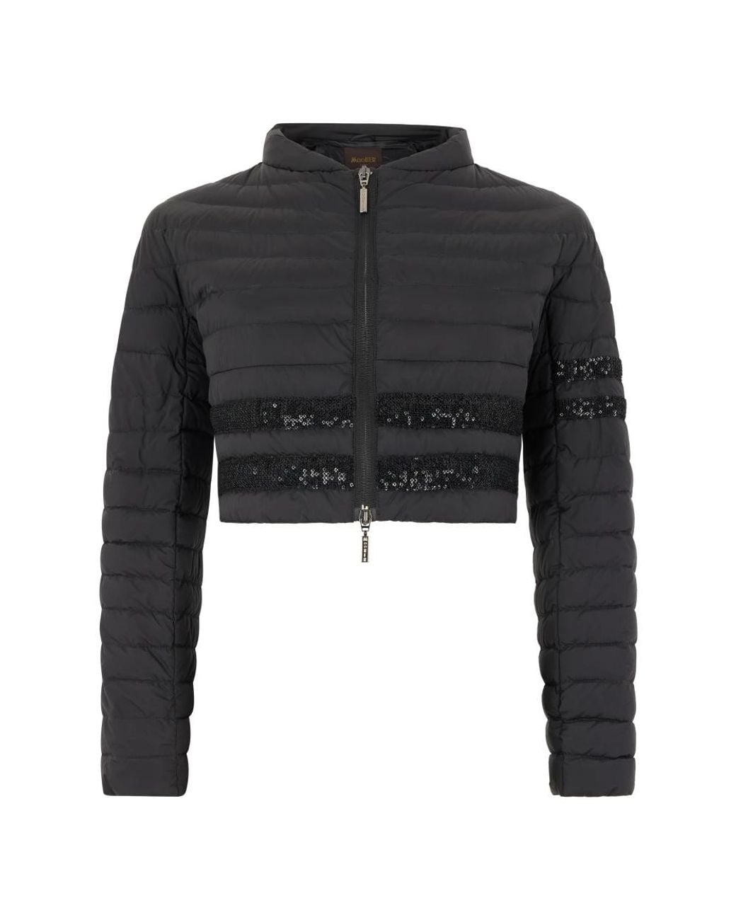 Winter Jackets Moorer en coloris Black