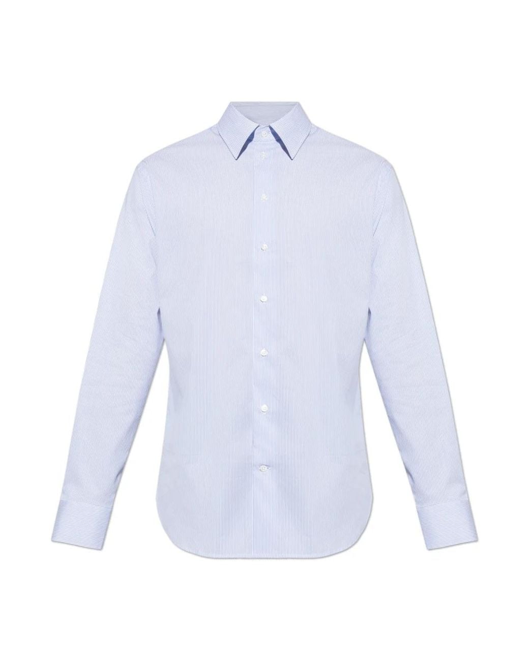 Emporio Armani Blue Formal Shirts for men