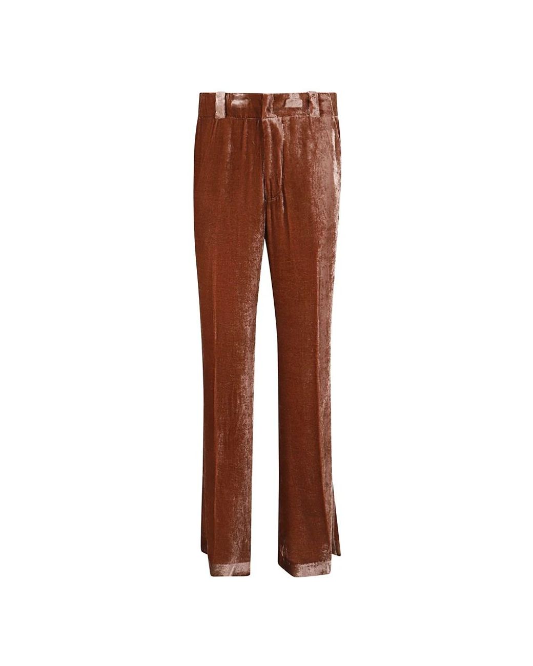 LaDoubleJ Brown Straight Trousers