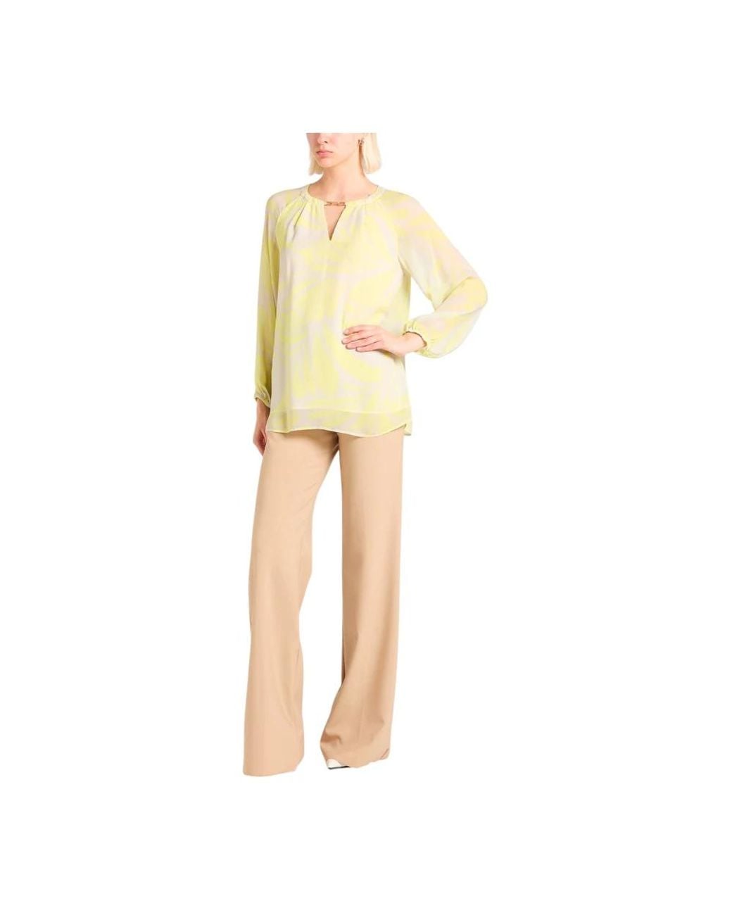 Nenette Yellow Blouses