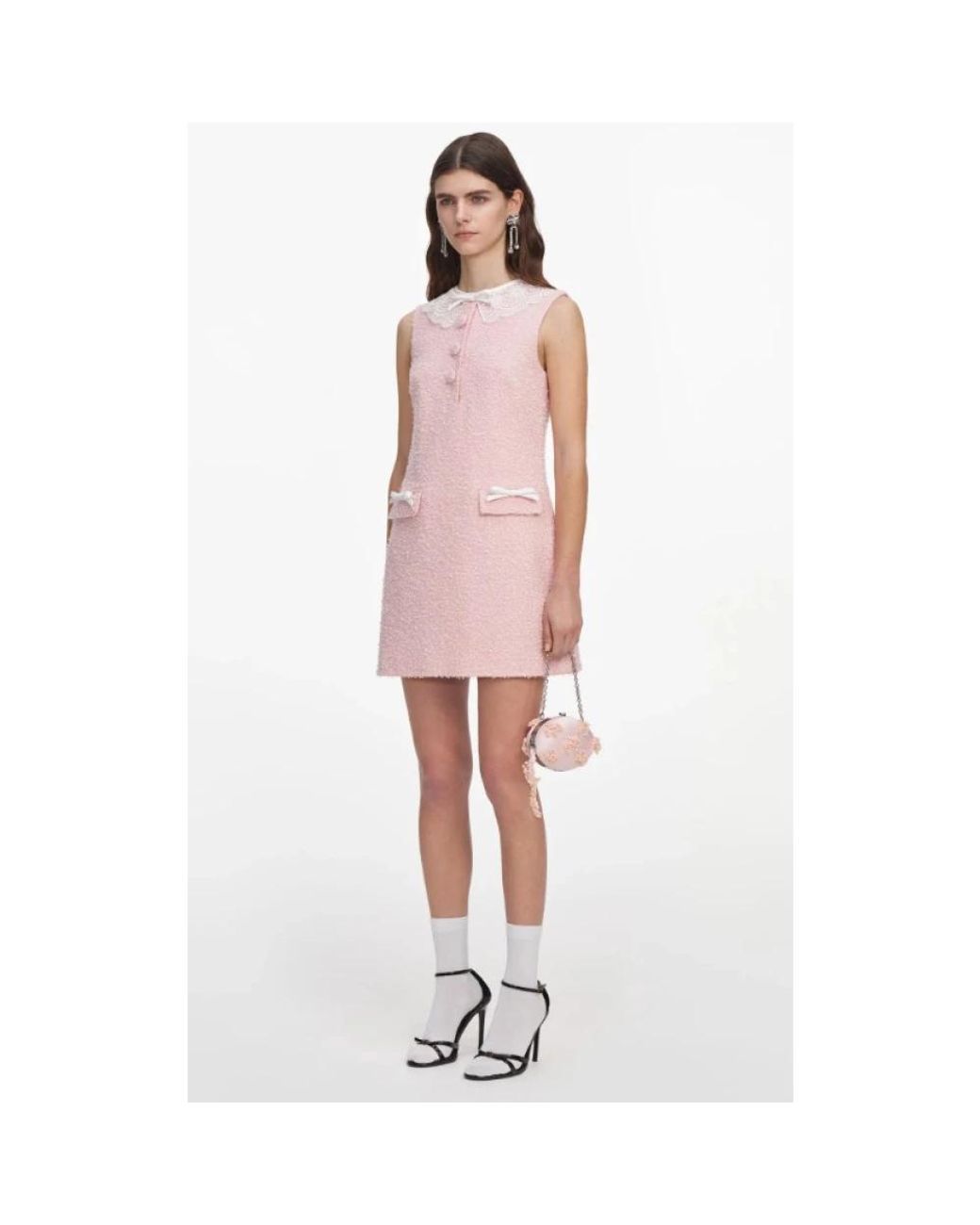 Self-Portrait Pink Short Dresses