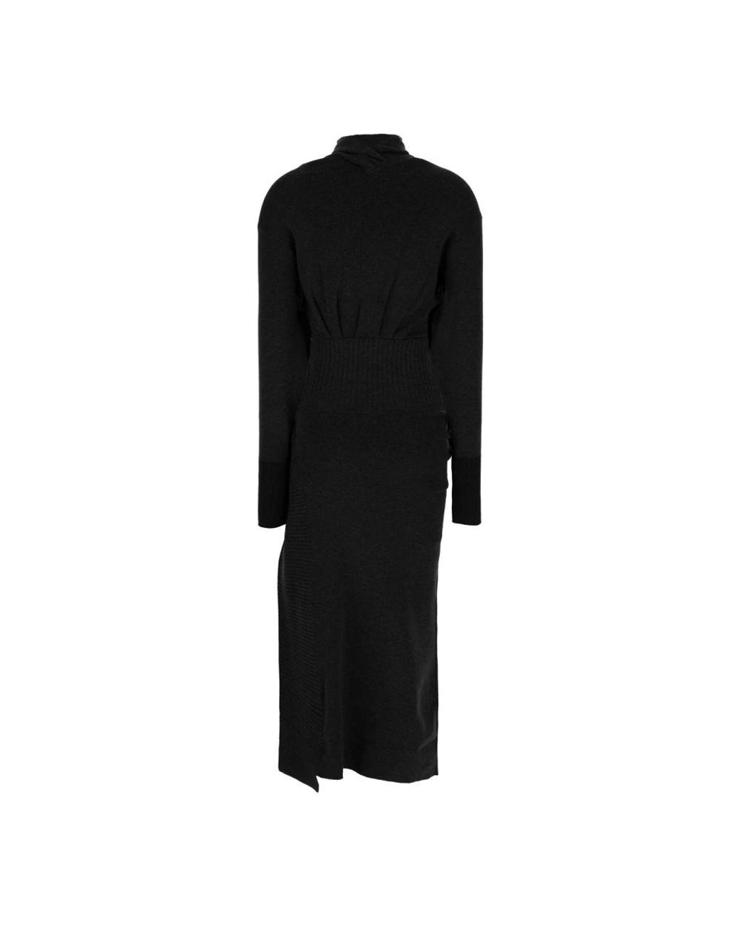 Knitted Dresses Lanvin en coloris Black