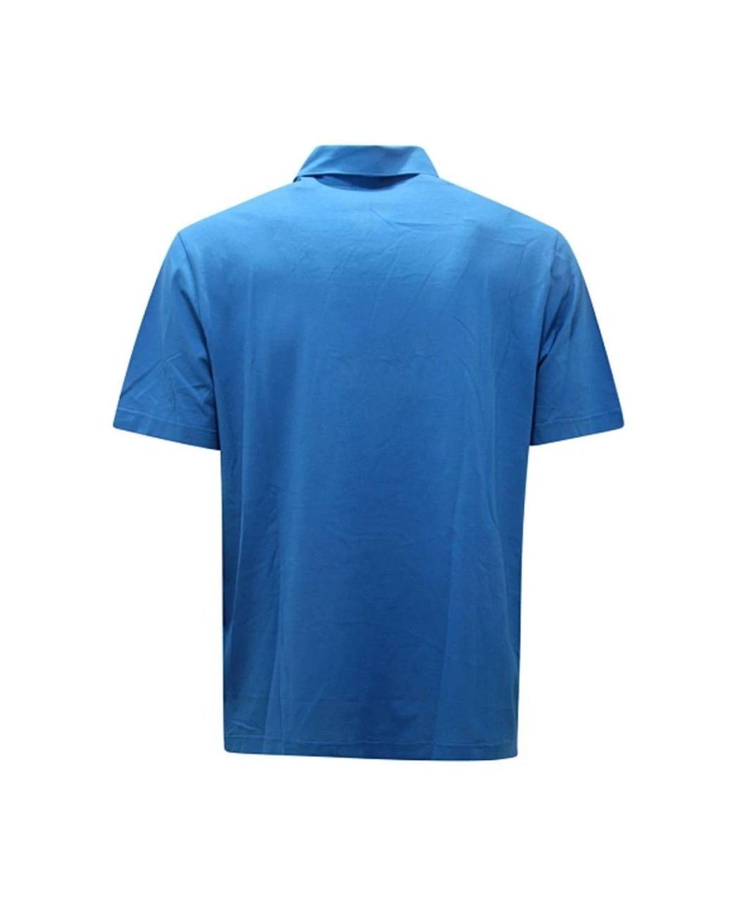Herno Blue Polo Shirts for men
