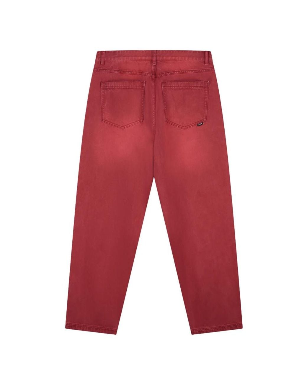 Arte' Red Straight Fit Jeans for men