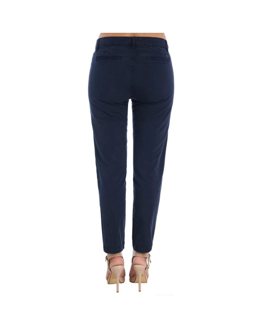 Pepe Jeans Blue Slim-Fit Trousers