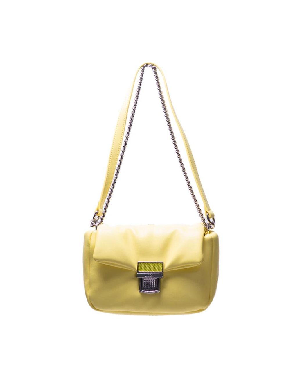 MSGM Yellow Cross Body Bags