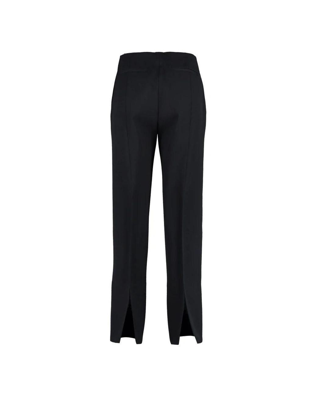 Jil Sander Black Straight Trousers