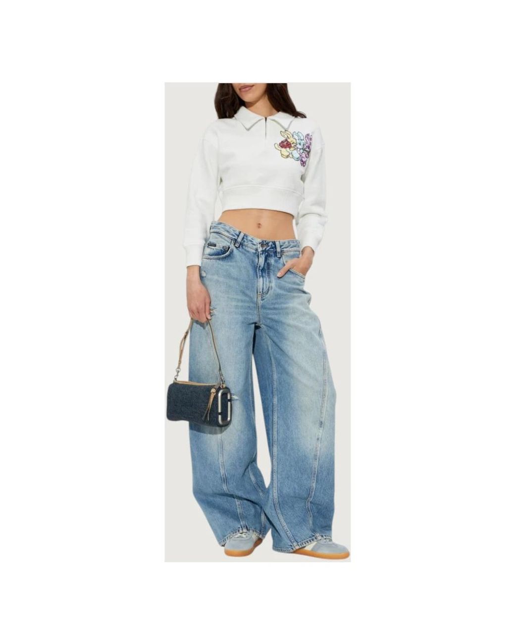 KENZO White Zip-Throughs