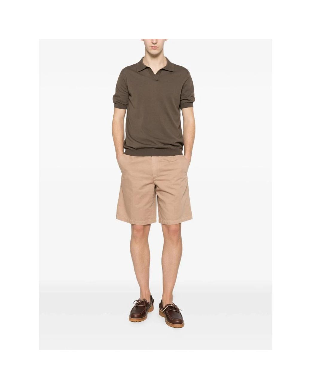 Zegna Natural Casual Shorts for men
