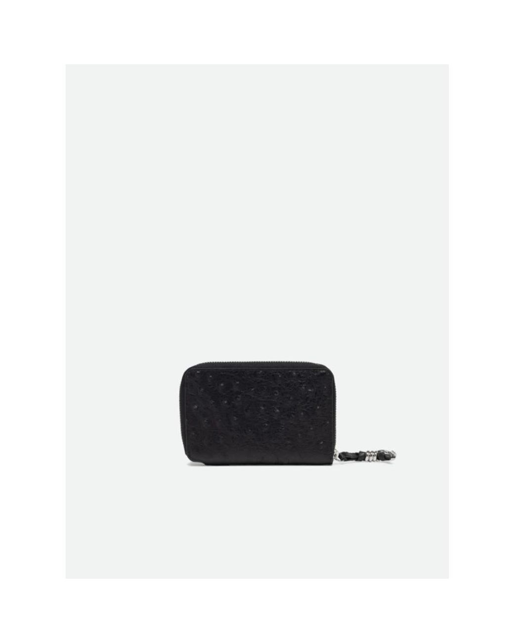 Gianni Chiarini Black Stemu Wallet