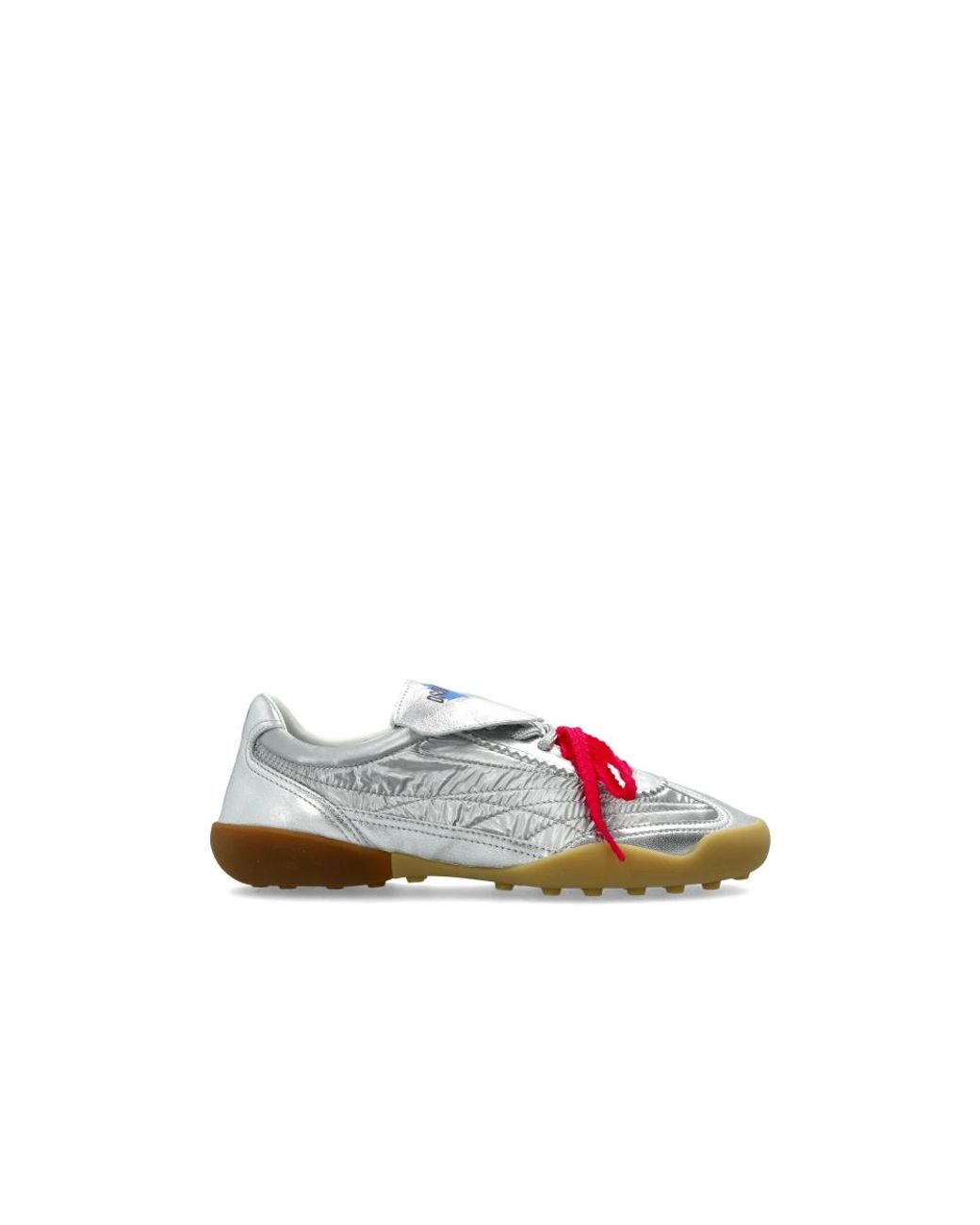 DSquared² Gray Soccer Sneakers