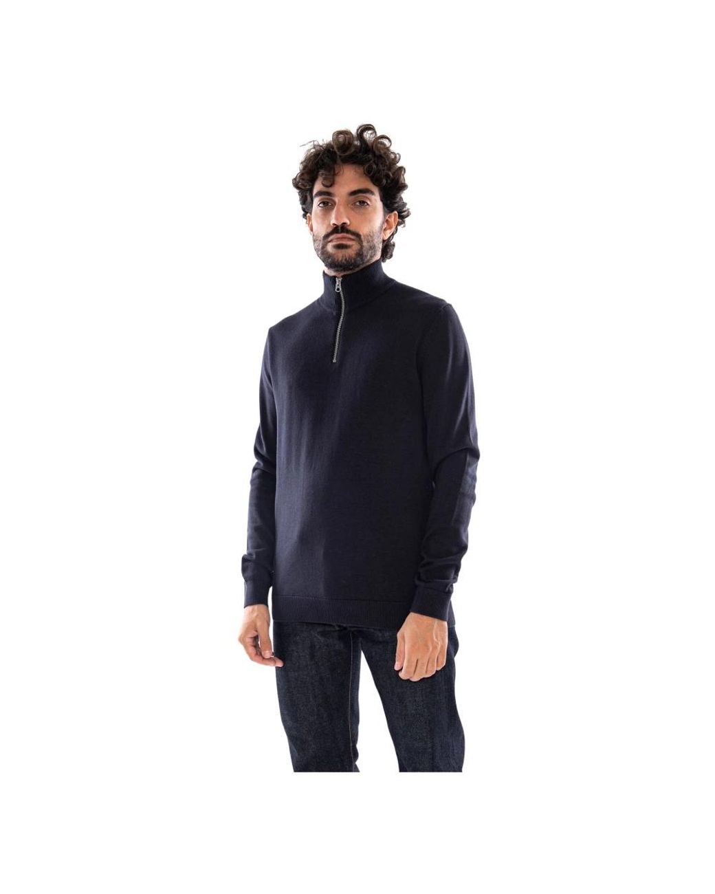 Turtlenecks Only & Sons pour homme en coloris Blue