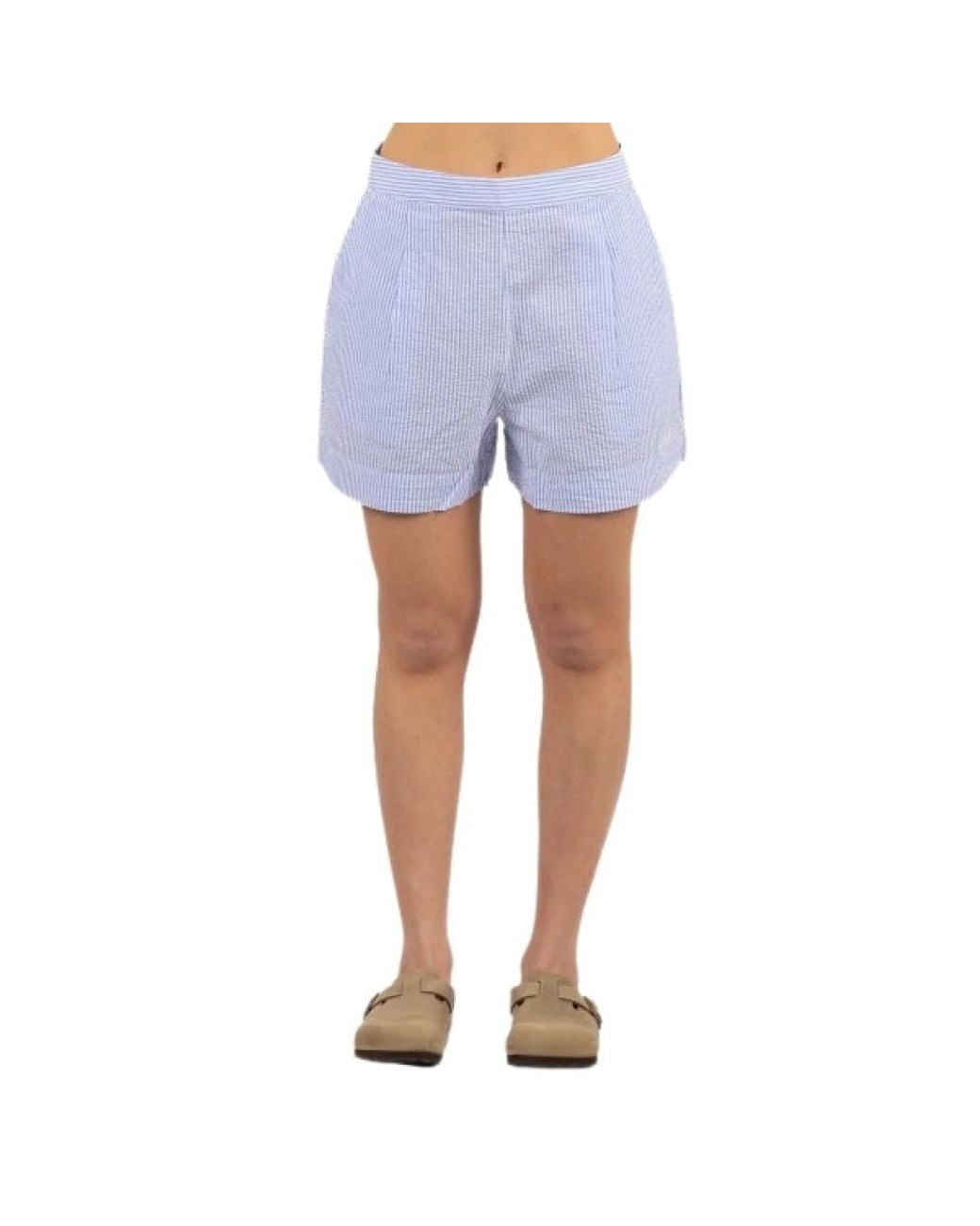 Mc2 Saint Barth Blue Casual Shorts