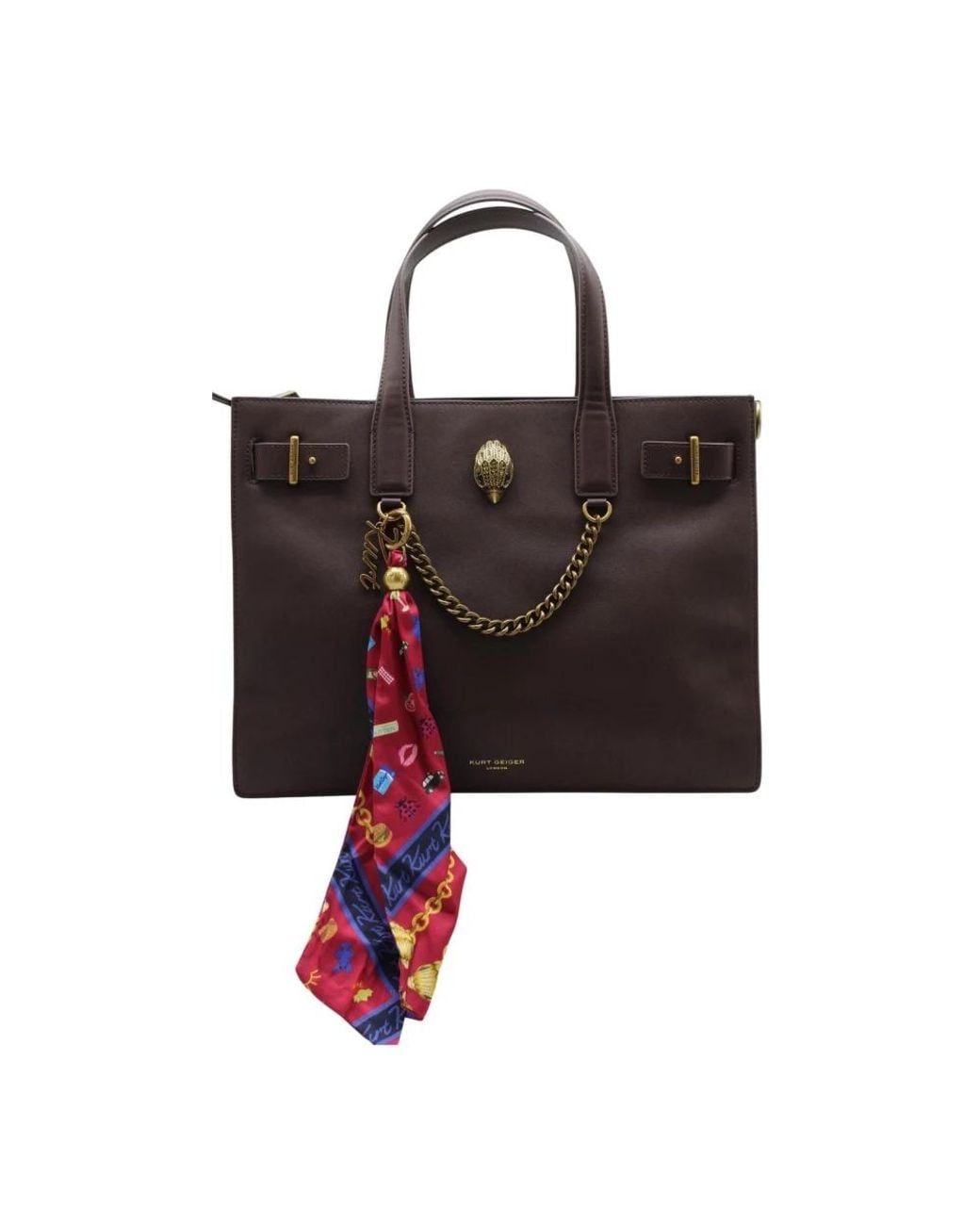Kurt Geiger Red Shopping Bags