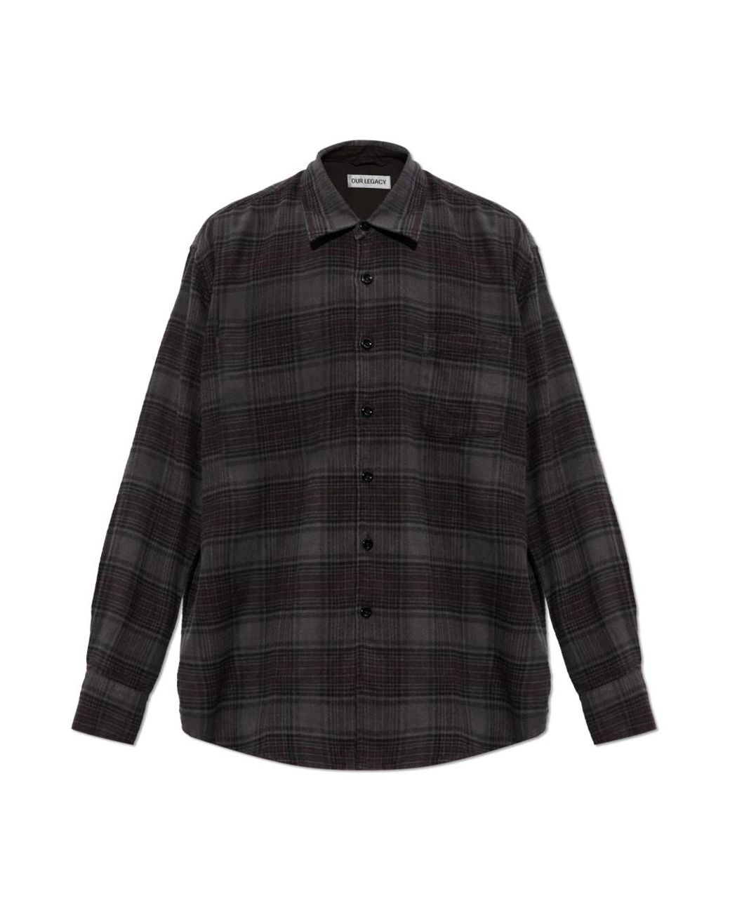 Our Legacy Black Casual Shirts for men