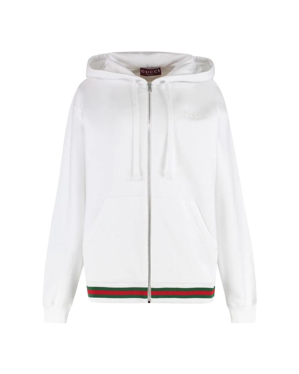 Gucci Zip-Throughs in het White