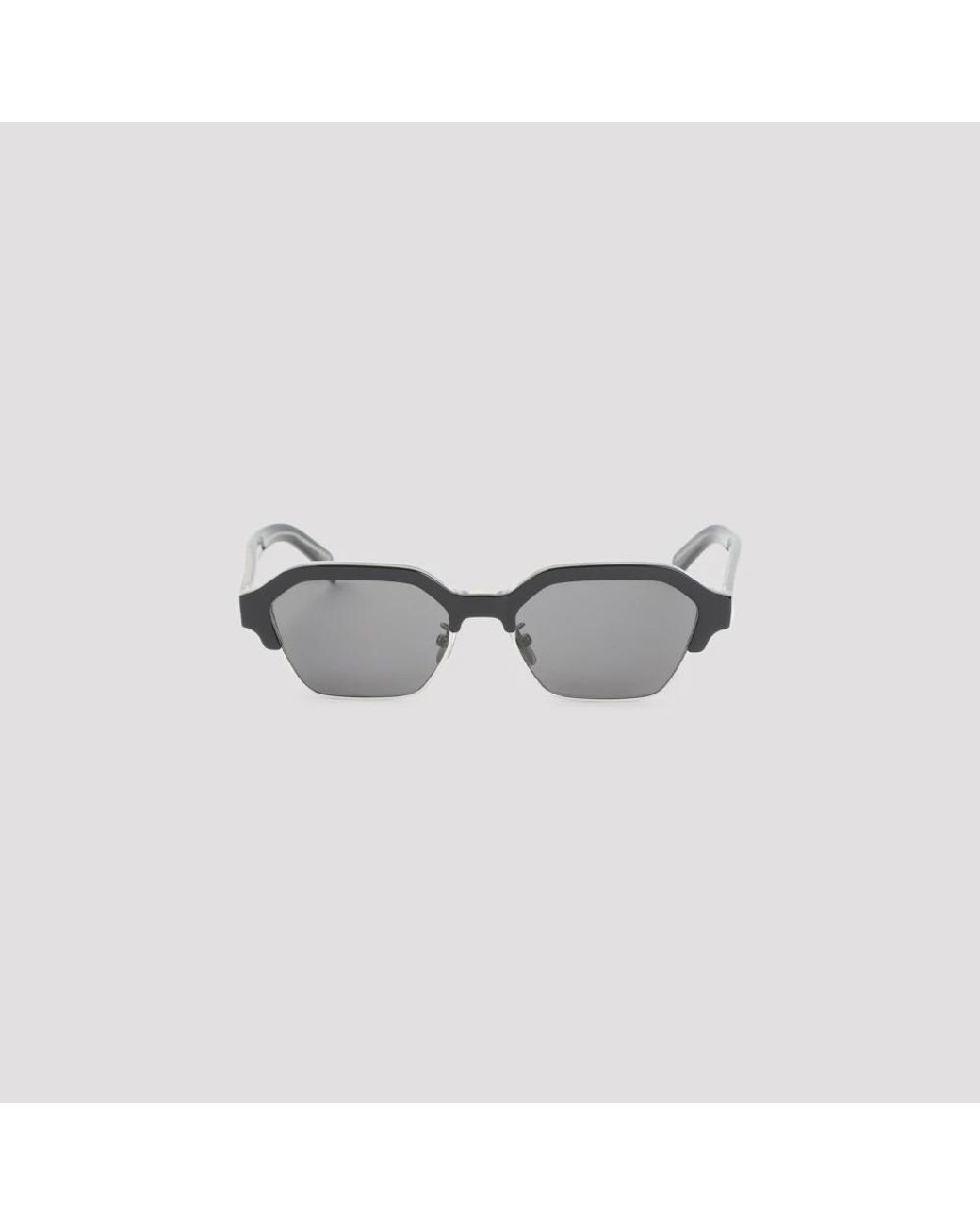 Céline White Frame 63 Sunglasses for men