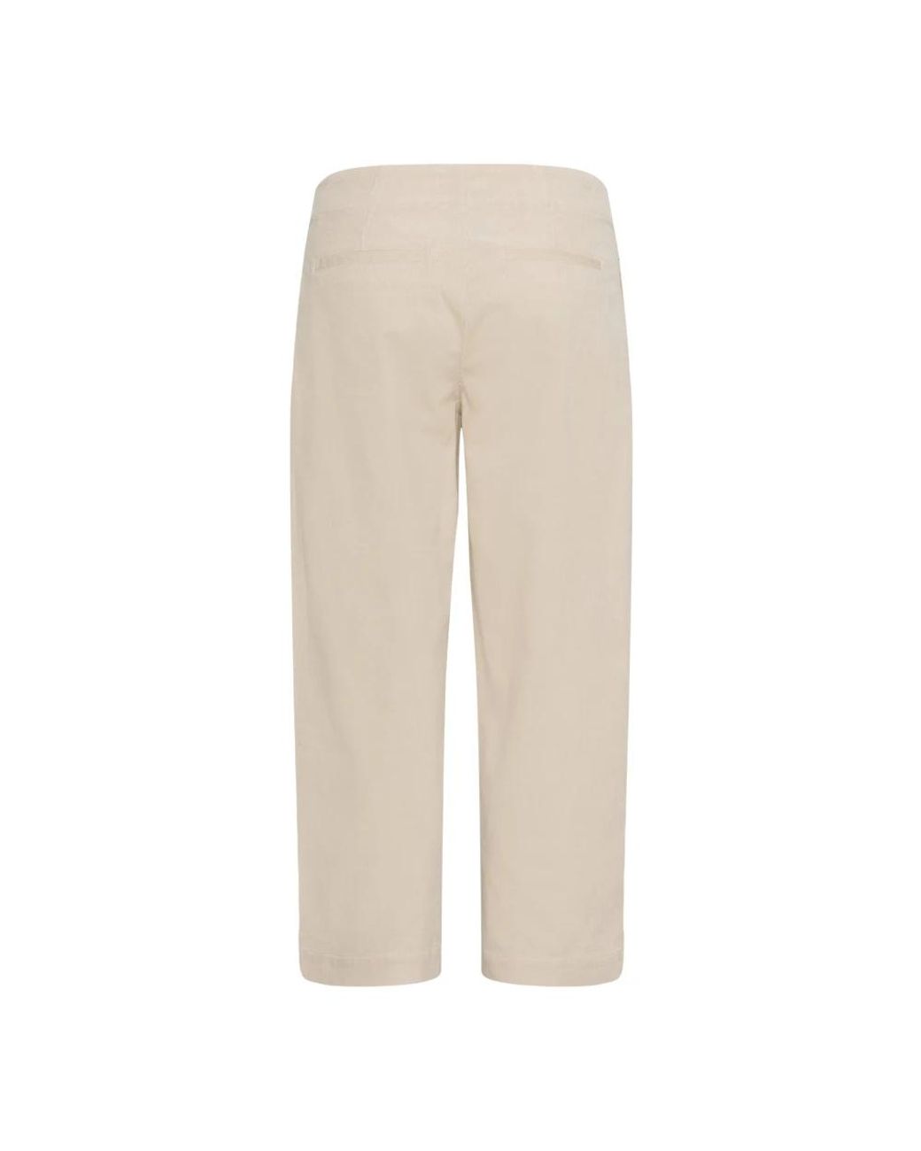 Part Two Natural Cropped Trousers