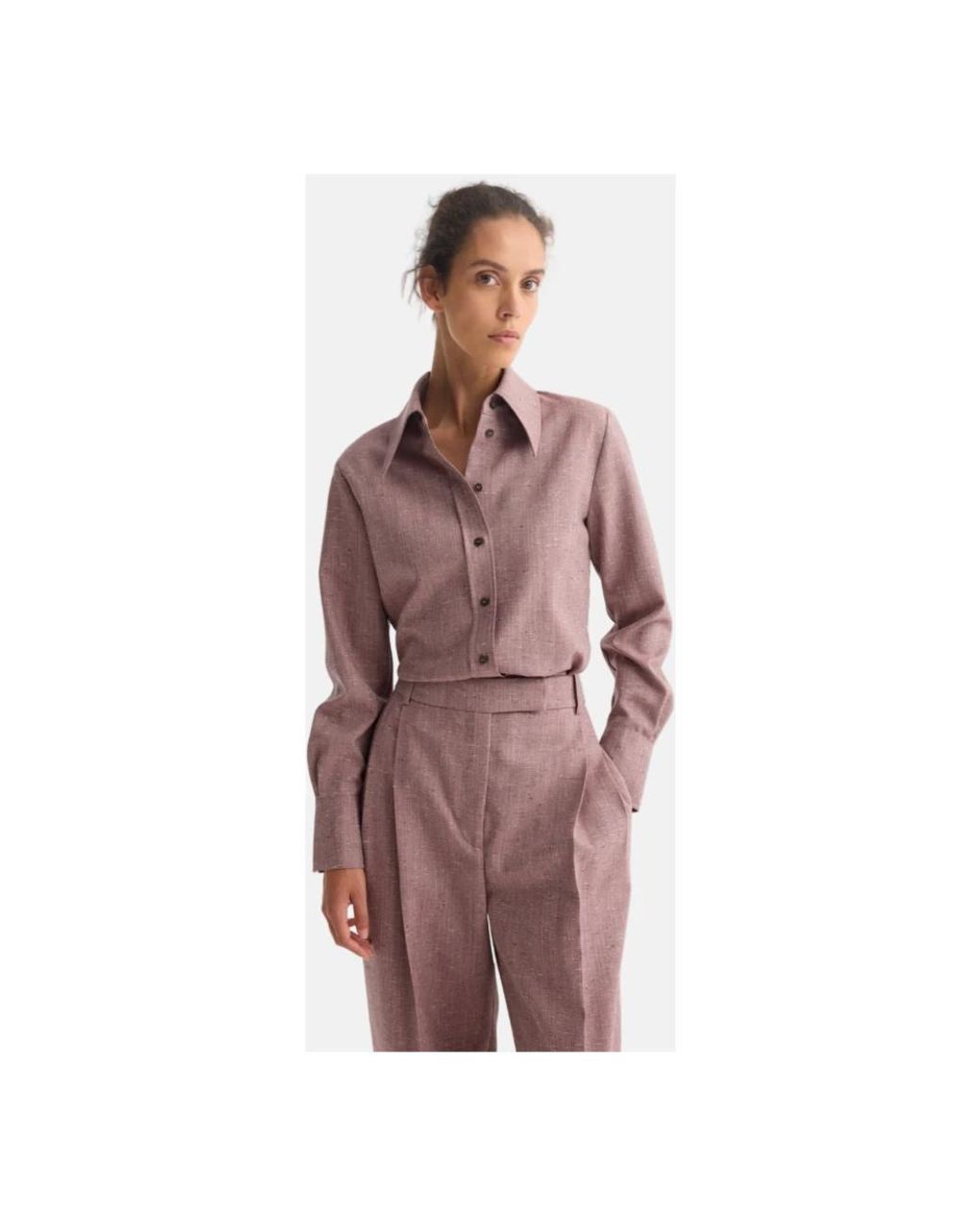 Rohe Purple Shirts