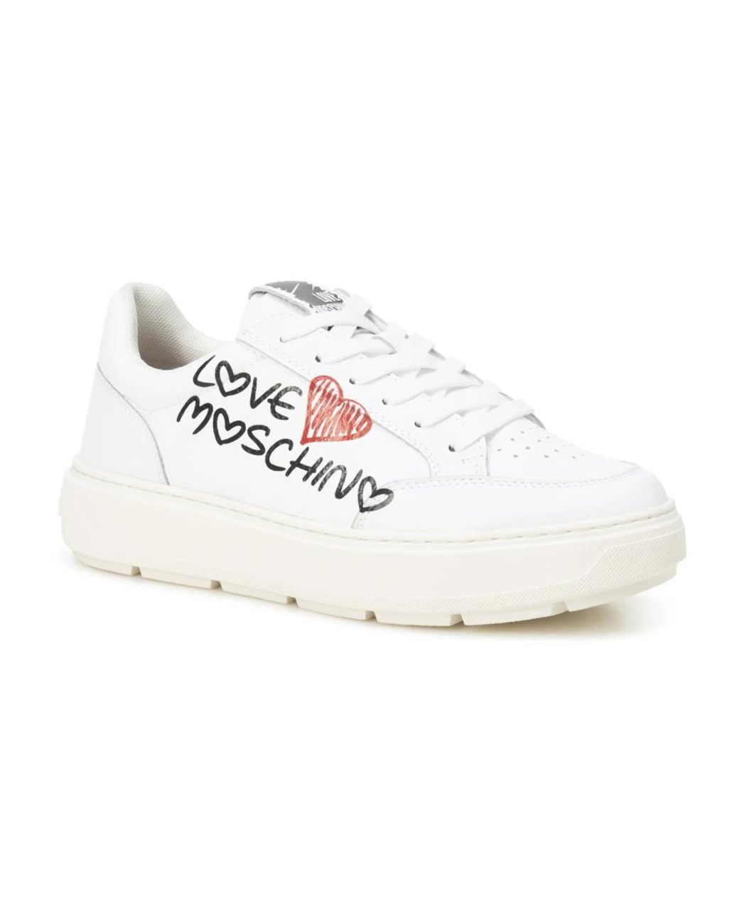 Love Moschino White Sneakers