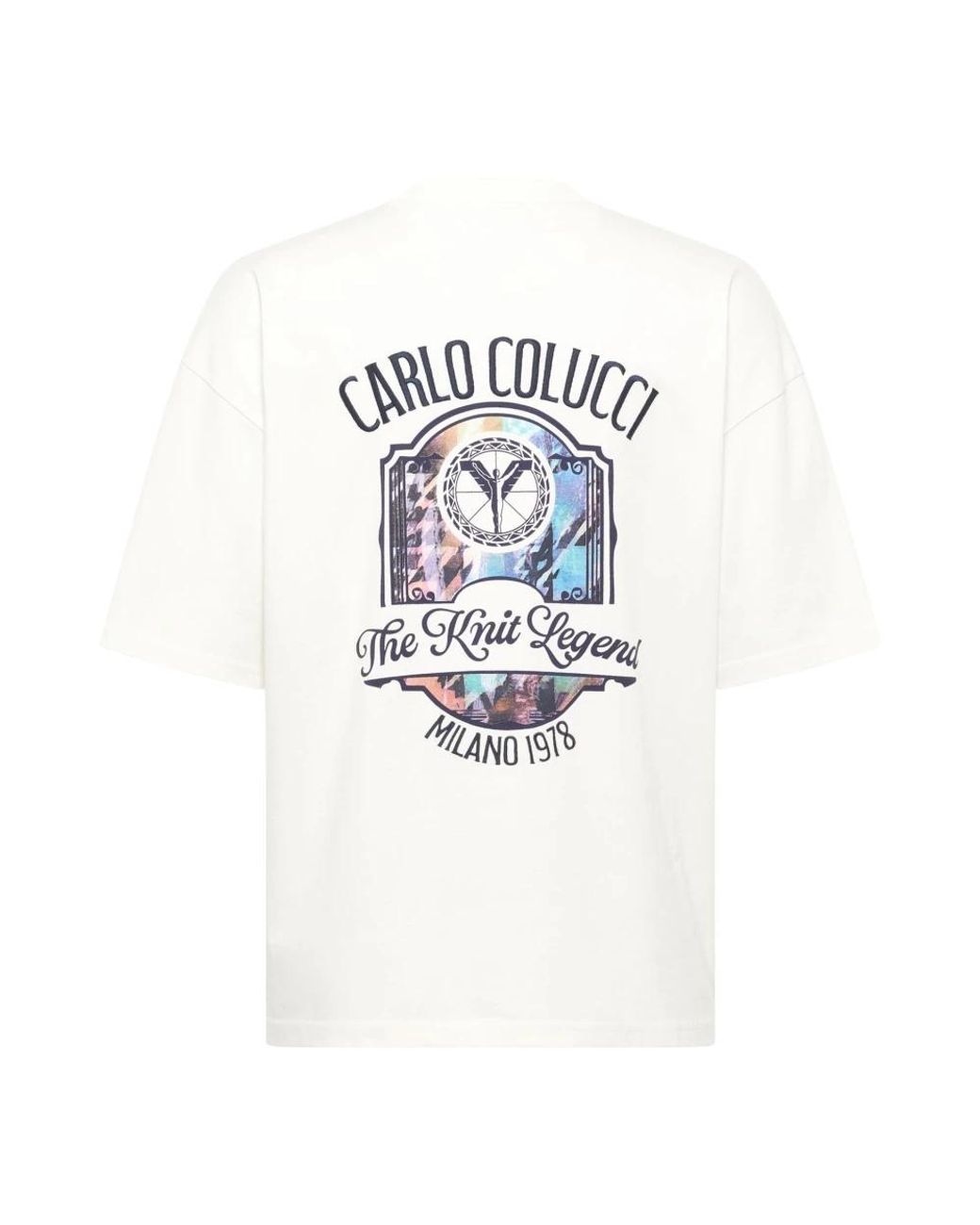 carlo colucci White T-Shirts for men