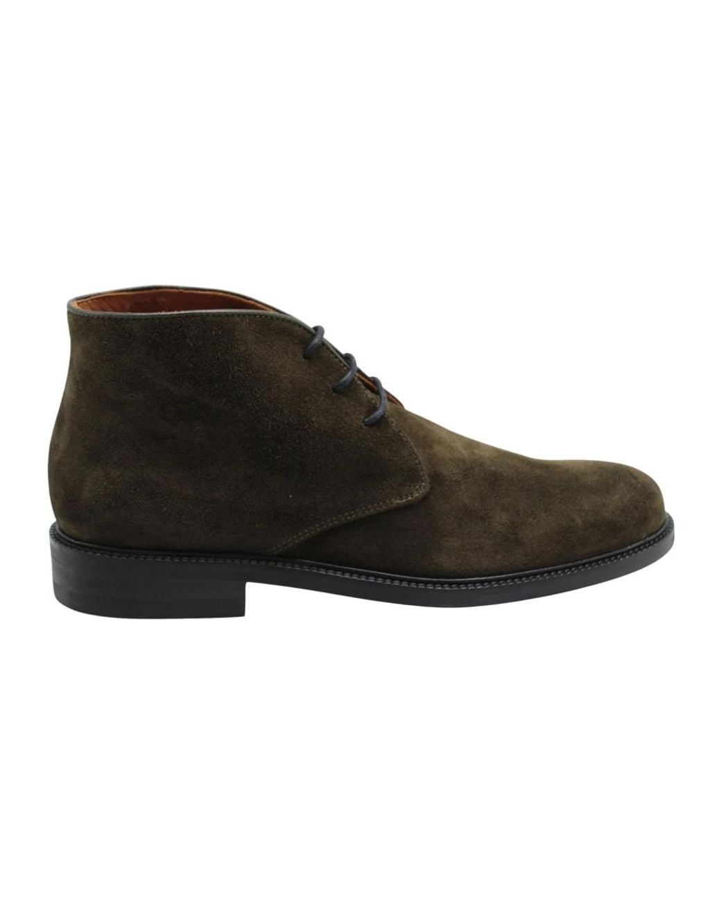 CTWLK Black Lace-Up Boots for men
