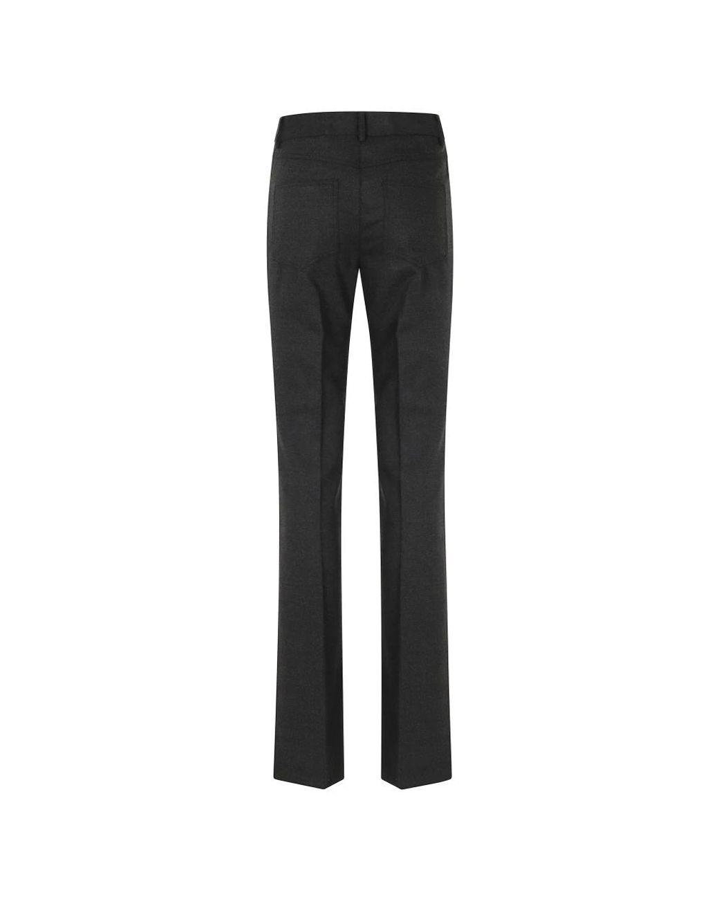 Semicouture Black Straight Trousers