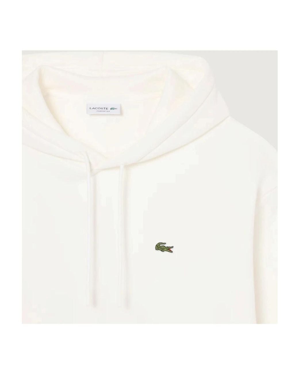 Hoodies Lacoste de hombre de color White