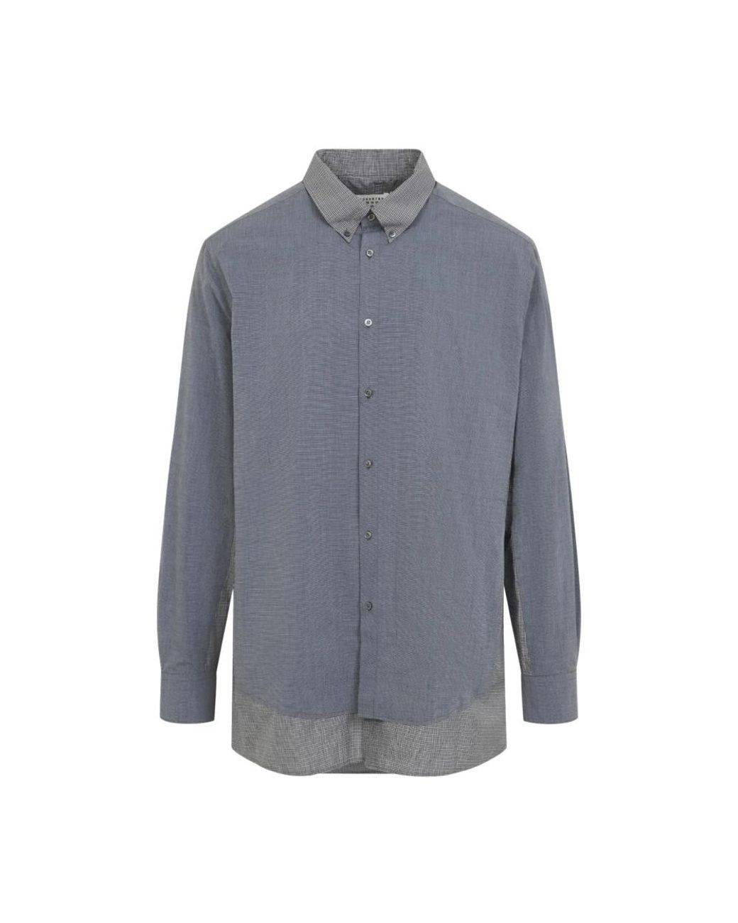Maison Margiela Blue Casual Shirts for men