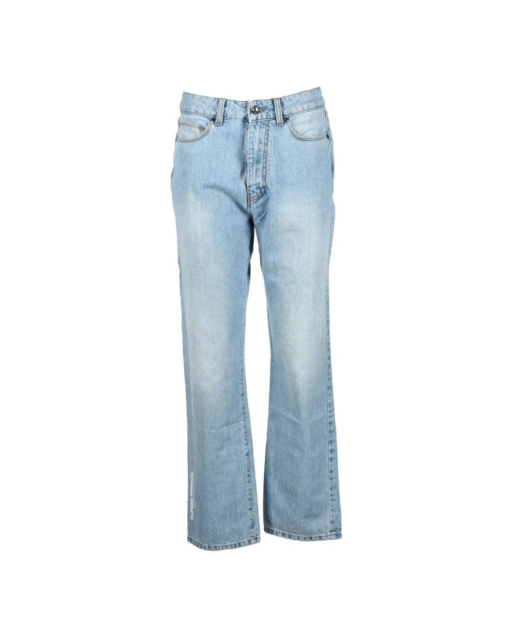 CoSTUME NATIONAL Blue Straight Fit Jeans