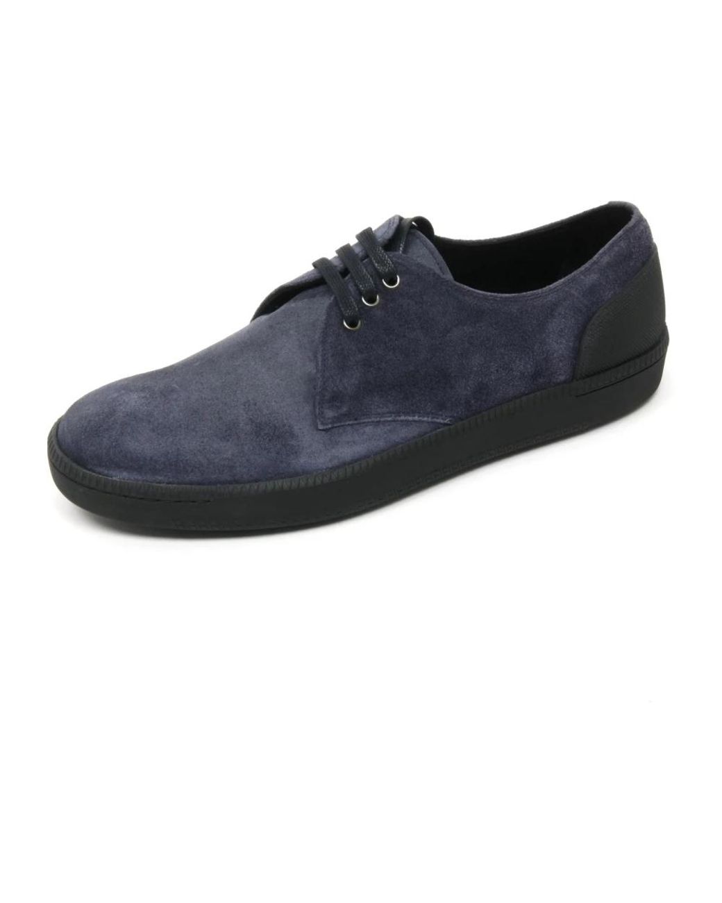 Car Shoe Blue Laced Shoes for men