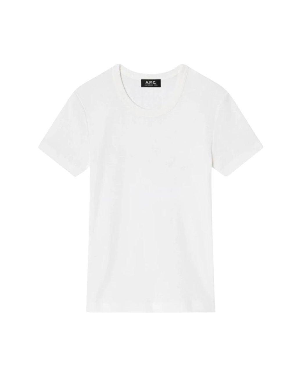 A.P.C. White T-Shirts
