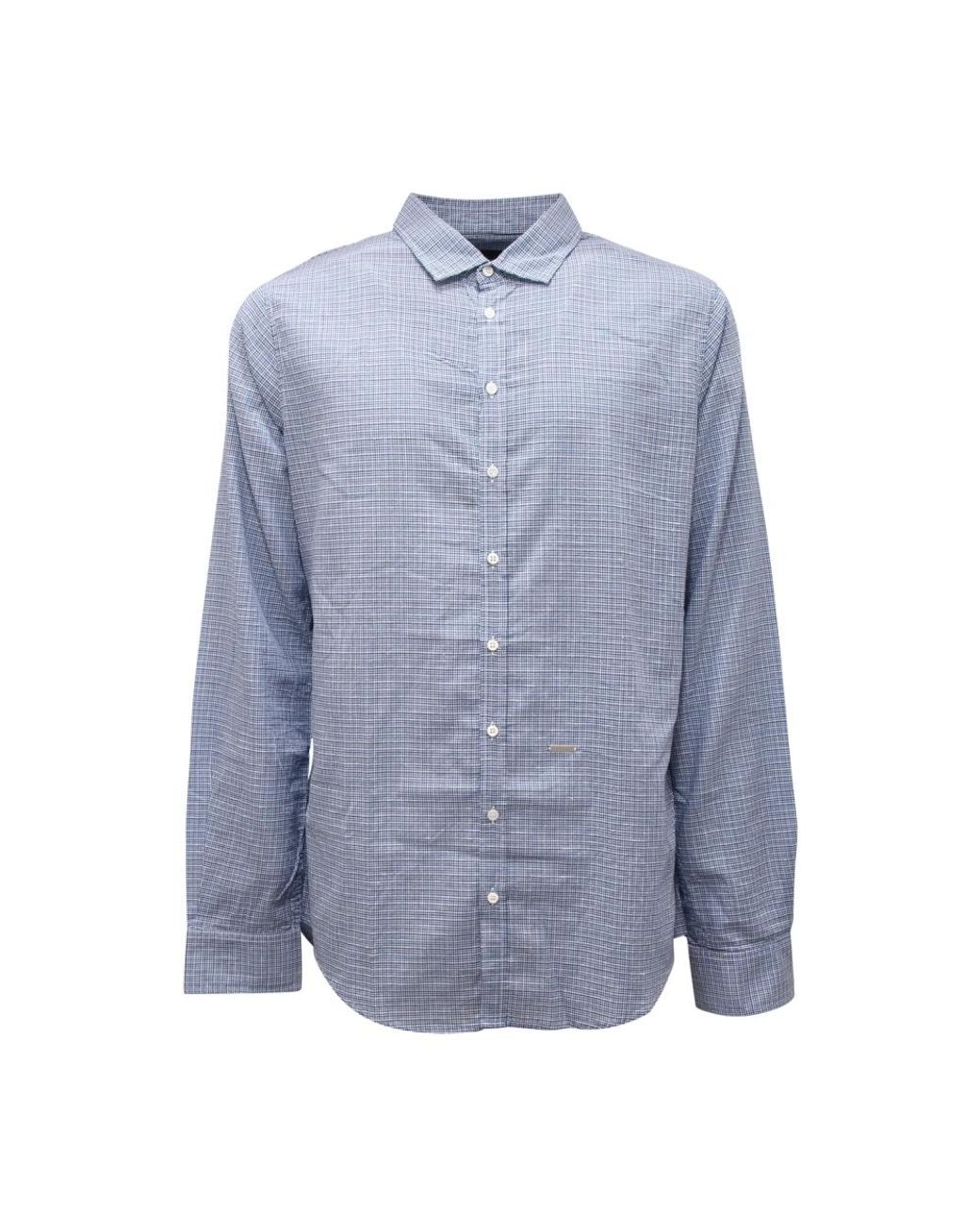 DSquared² Blue Casual Shirts for men