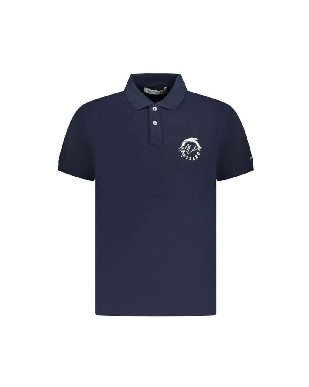 Trussardi Blue Polo Shirts for men