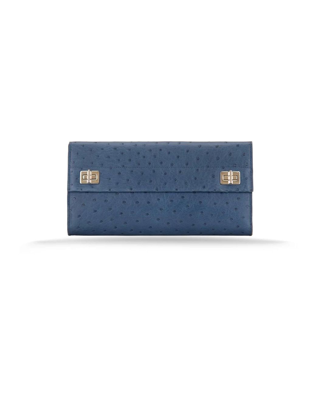 Prada Blue Clutches