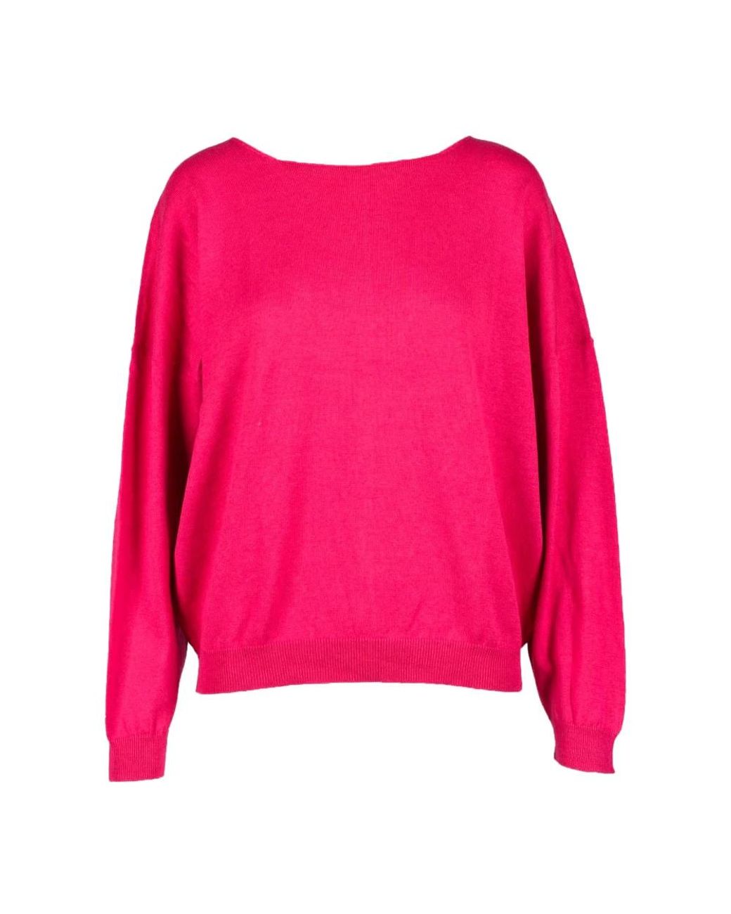 Be You Pink Round-Neck Knitwear