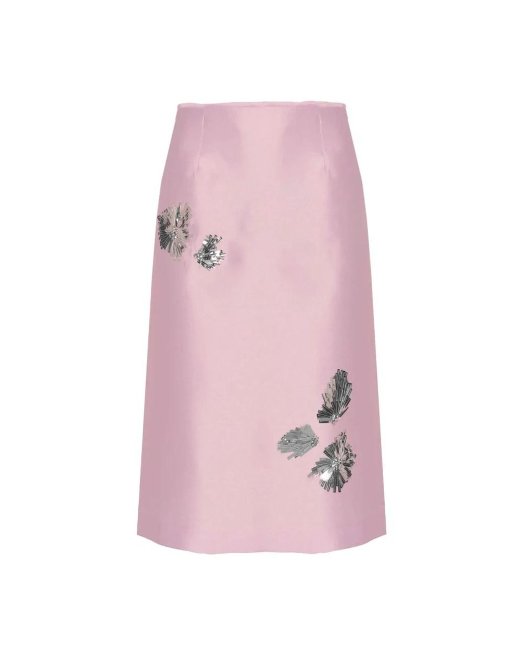 Beatrice B. Pink Midi Skirts