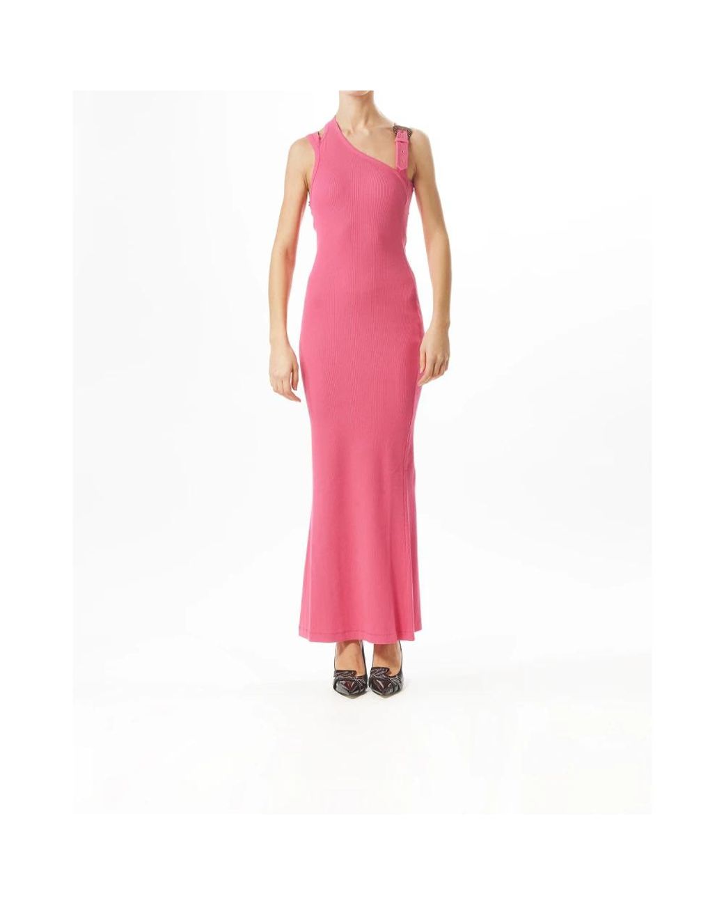 Versace Jeans Couture Pink Knitted Dresses