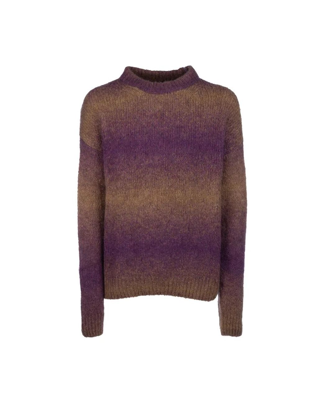 Gant Purple Round-Neck Knitwear for men