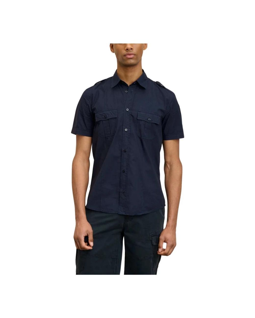 Blauer Short Sleeve Shirts in het Blue voor heren
