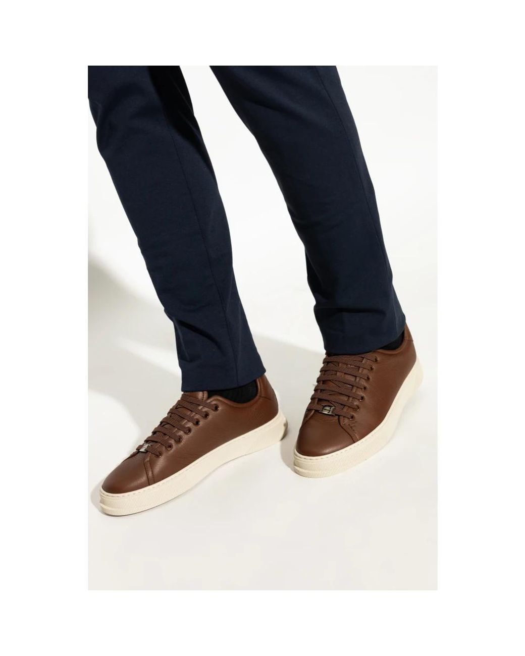 Ferragamo Brown Sneakers for men