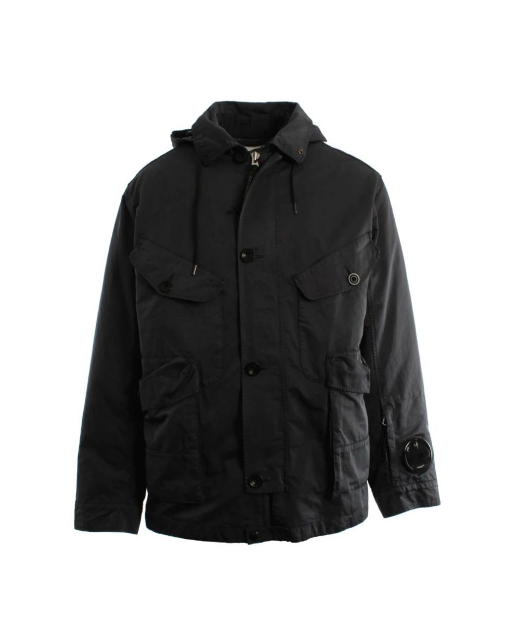 Stone Island Black Light Jackets for men