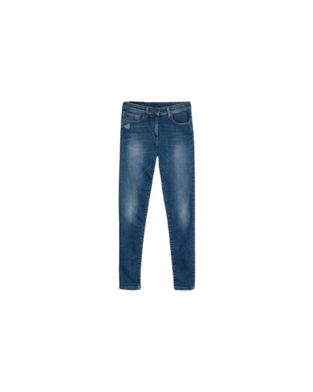 Twinset Blue Skinny Fit Jeans