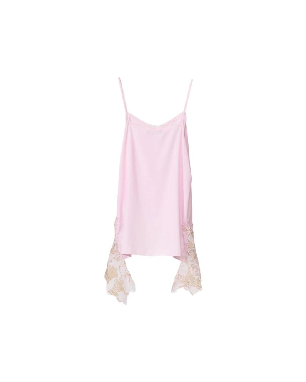 Fabiana Filippi Pink Sleeveless Tops