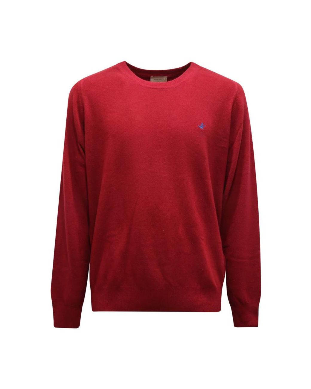 Brooksfield Wollpullover Made in Red für Herren
