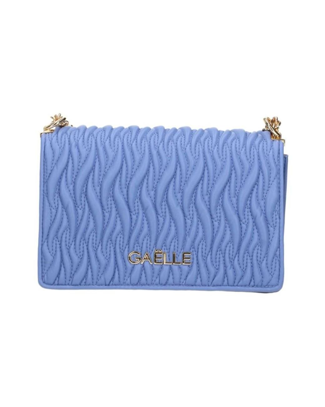 Gaelle Paris Blue Shoulder Bags