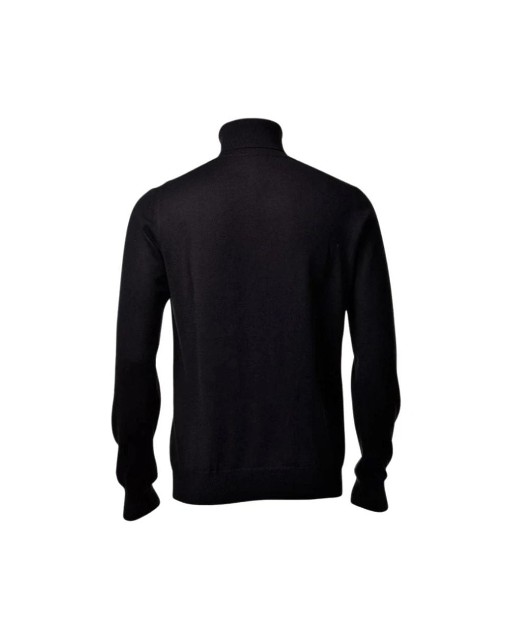 Gran Sasso Black Turtlenecks for men