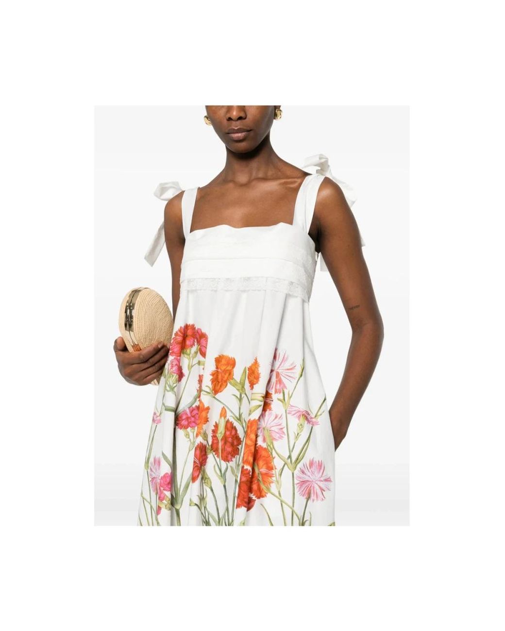 Alberta Ferretti White Dresses