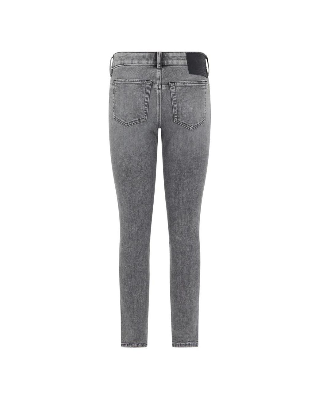 DIESEL Gray Skinny Jeans
